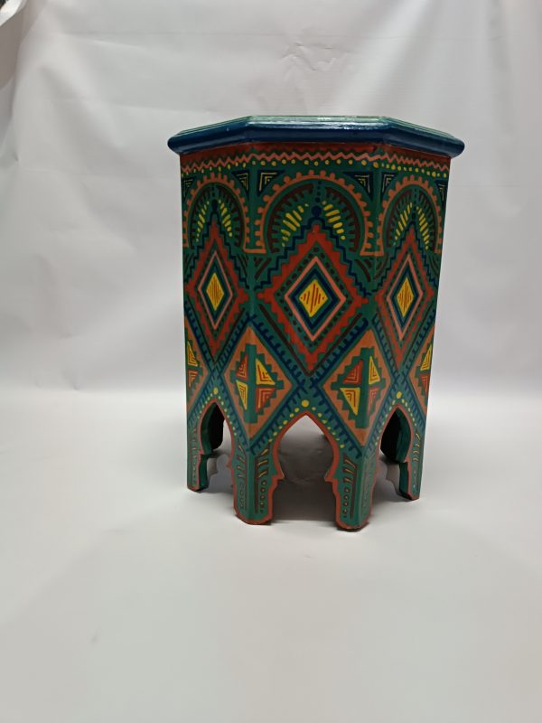 Atlas Enchantment - Moroccan Wooden Table