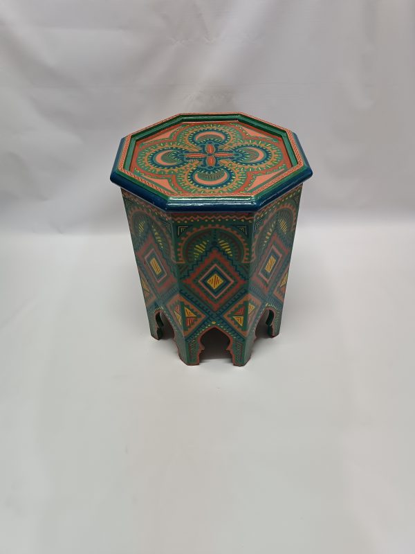Atlas Enchantment - Moroccan Wooden Table