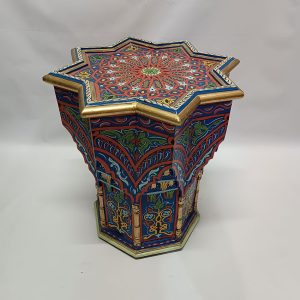 Al Hoceima Melting Pot - Moroccan Wooden Table
