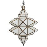 Ethereal Taza Radiance - Glass Ceiling Light