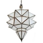 Ethereal Taza Radiance - Glass Ceiling Light