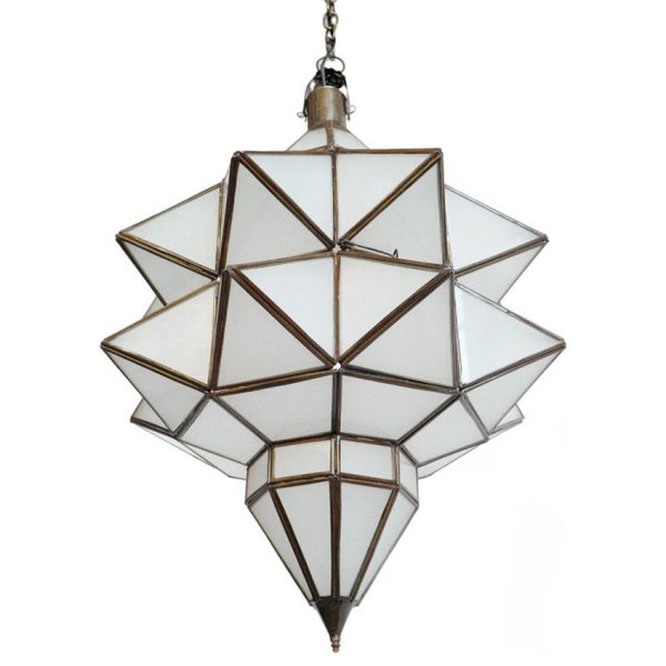 Ethereal Taza Radiance - Glass Ceiling Light