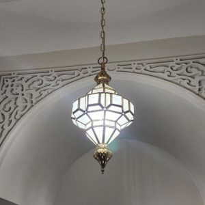 Moroccan Eclipse - Glass Ceiling Light