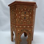 Ouarzazate Opal - Moroccan Wooden Table