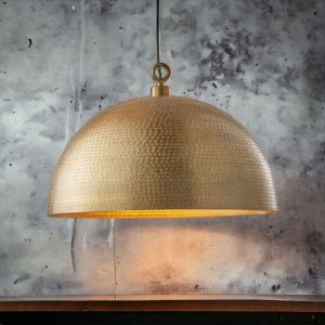 Saharan Sands - Brass Dome Light