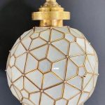 Stardust Tangier Swirls - Glass Ceiling Light