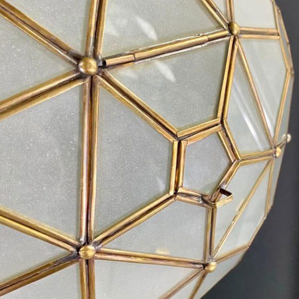 Stardust Tangier Swirls - Glass Ceiling Light