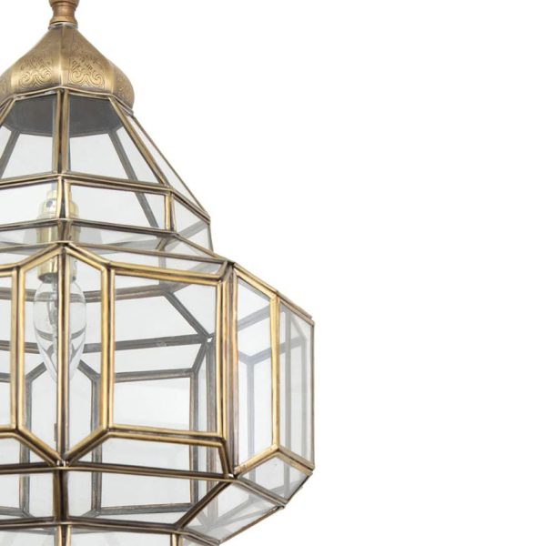 Whimsical Maghreb - Glass Ceiling Light