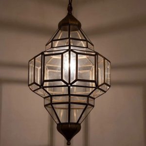 Whimsical Maghreb - Glass Ceiling Light